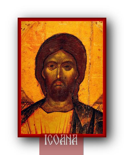 Icoana pictata a Domnului Iisus Hristos, cod:ISHS-P257 - imagine 2