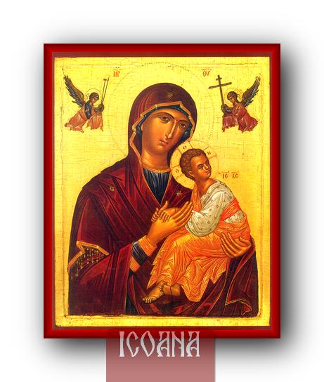 Icoana Maicii Domnului Amolyntos, icoană pictată, cod:MDP271 - imagine 2