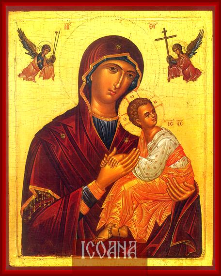 Icoana Maicii Domnului Amolyntos, icoană pictată, cod:MDP271