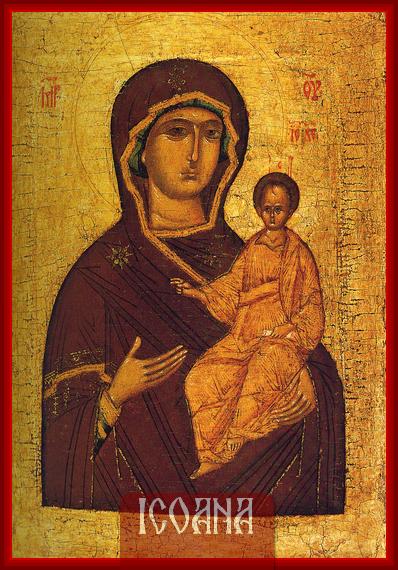 Icoana pictata a Maicii Domnului, cod:MDP296