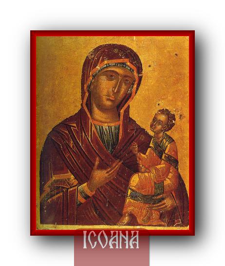 Icoana pictata a Maicii Domnului, cod:MDP300 - imagine 2