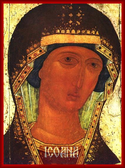 Icoana pictata a Maicii Domnului, cod:MDP367