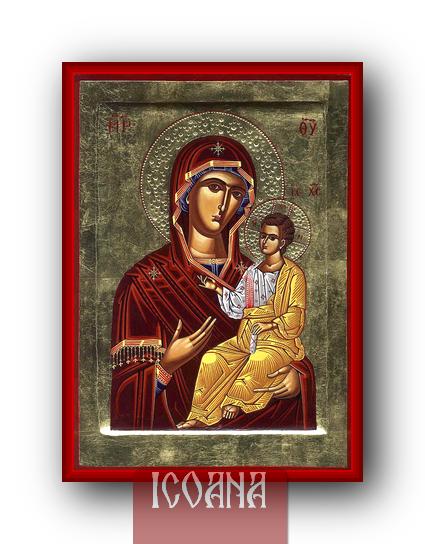 Icoana pictata a Maicii Domnului, cod:MDP370 - imagine 2