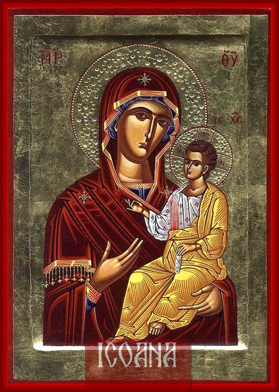 Icoana pictata a Maicii Domnului, cod:MDP370