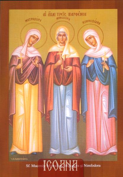Icoana Mitoridora, Minodora si Nimfodora, cod:SFE367