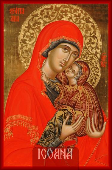 Icoana pictata a Sfintei Ana, cod:SFEP128